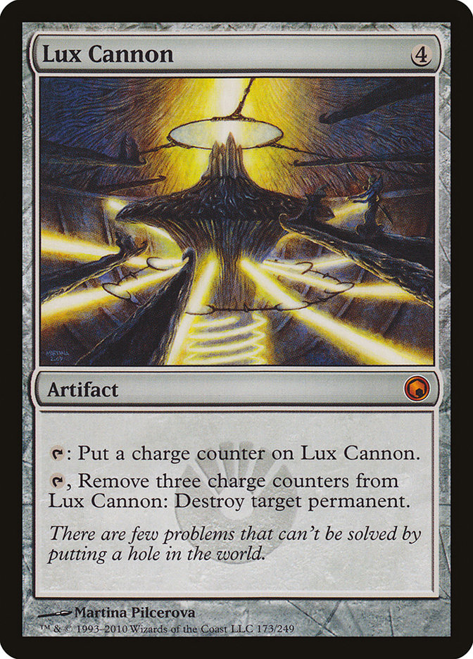 {R} Lux Cannon [Scars of Mirrodin][SOM 173]
