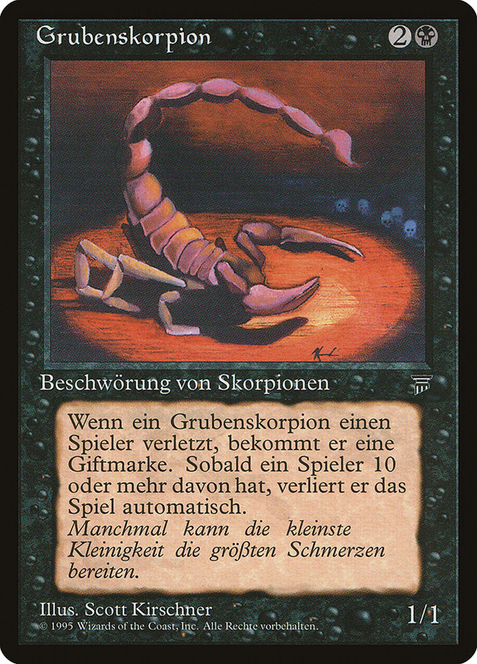 {C} Pit Scorpion (German) - "Grubenskorpion" [Renaissance][REN 063]