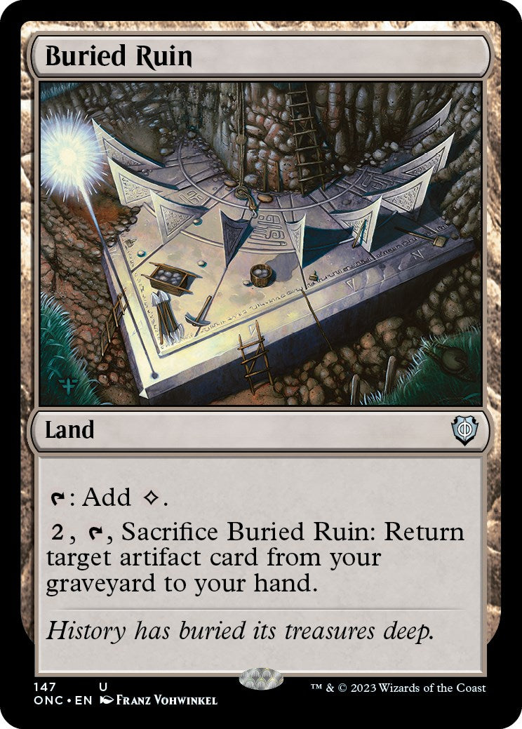 {C} Buried Ruin [Phyrexia: All Will Be One Commander][ONC 147]