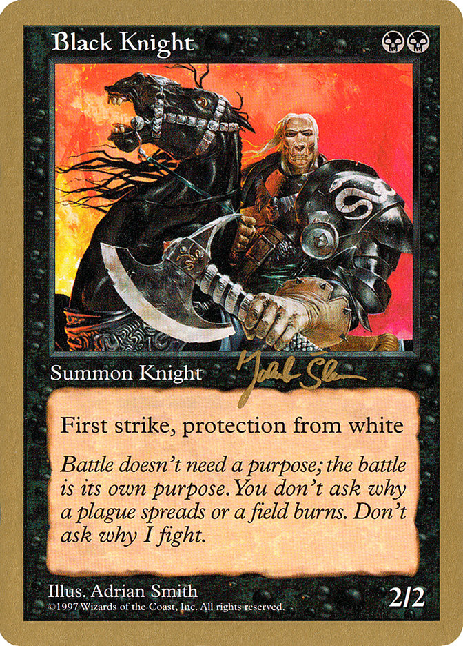{C} Black Knight (Jakub Slemr) [World Championship Decks 1997][GB WC97 JS143]