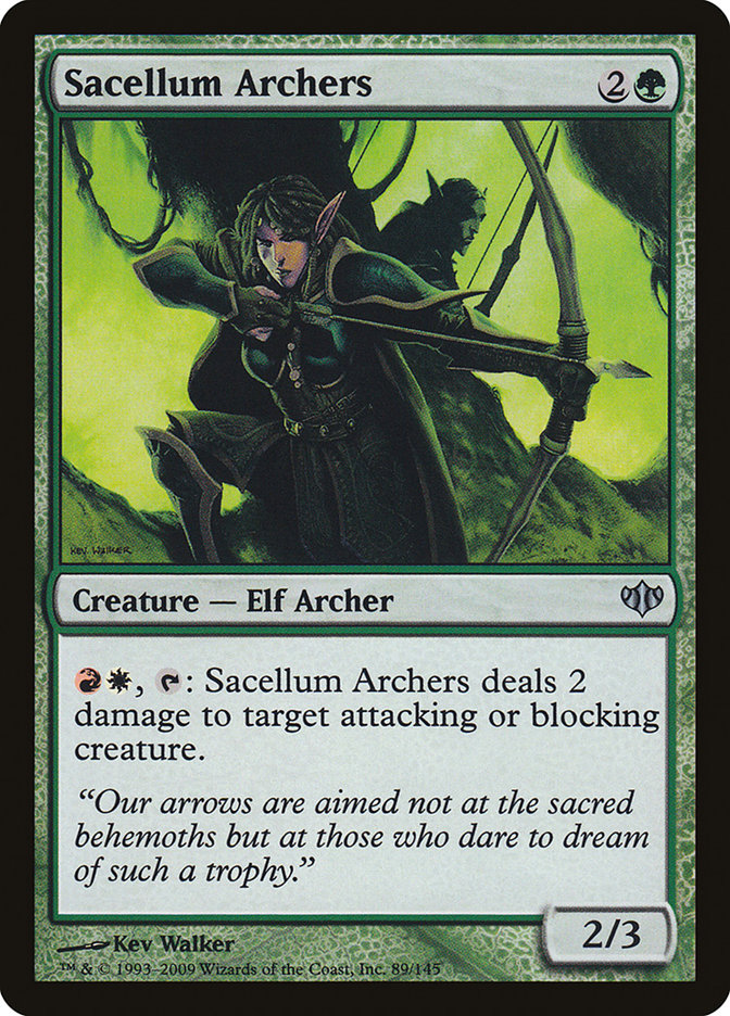 {C} Sacellum Archers [Conflux][CON 089]