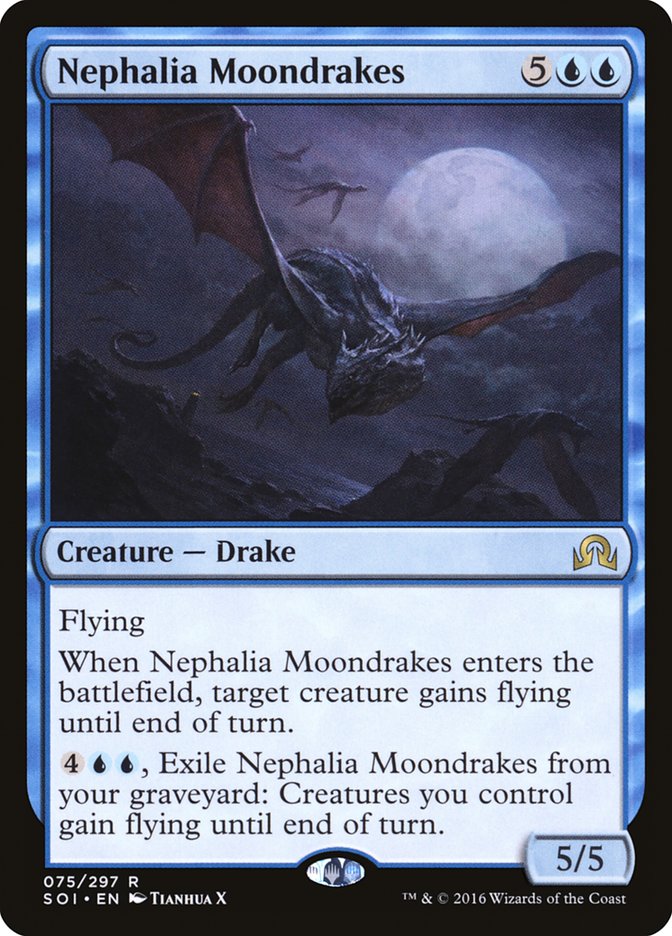 {R} Nephalia Moondrakes [Shadows over Innistrad][SOI 075]