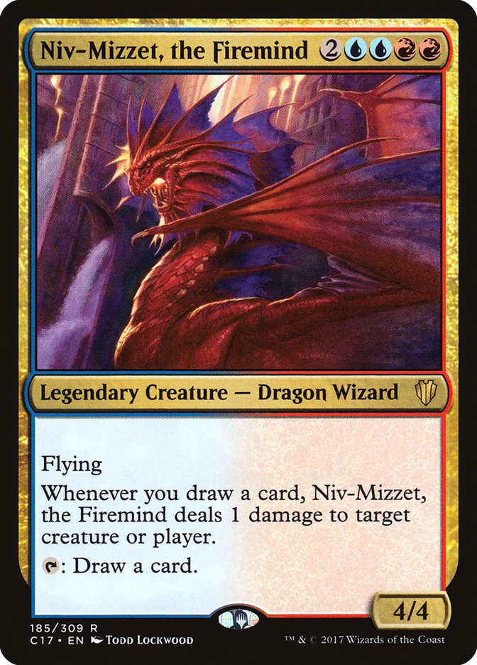 {R} Niv-Mizzet, the Firemind [Commander 2017][C17 185]