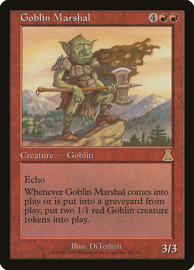 {R} Goblin Marshal [Urza's Destiny][UDS 085]