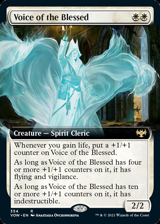 {@R} Voice of the Blessed (Extended Art) [Innistrad: Crimson Vow][VOW 354]