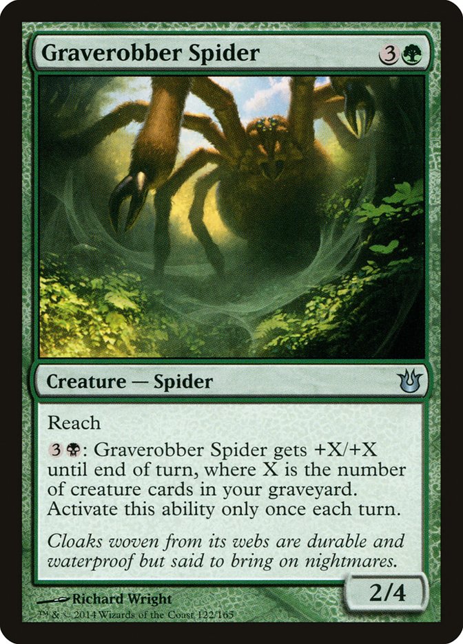 {C} Graverobber Spider [Born of the Gods][BNG 122]