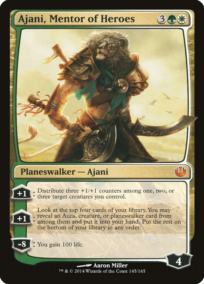 {R} Ajani, Mentor of Heroes [Journey into Nyx][JOU 145]