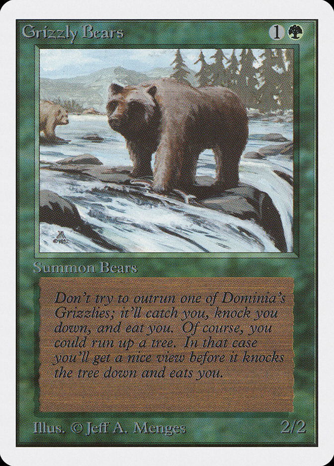 {C} Grizzly Bears [Unlimited Edition][2ED 200]