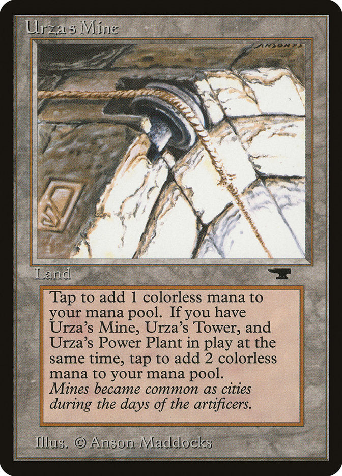 {C} Urza's Mine (Pulley Embedded in Stone) [Antiquities][ATQ 83A]