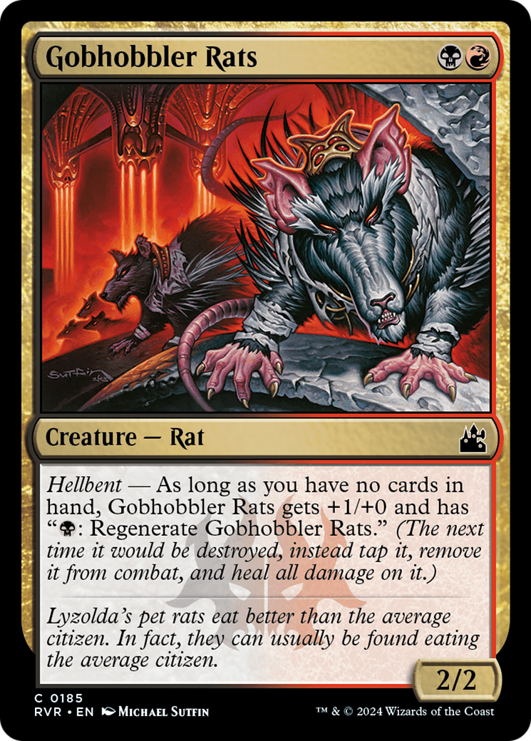 {C} Gobhobbler Rats [Ravnica Remastered][RVR 185]