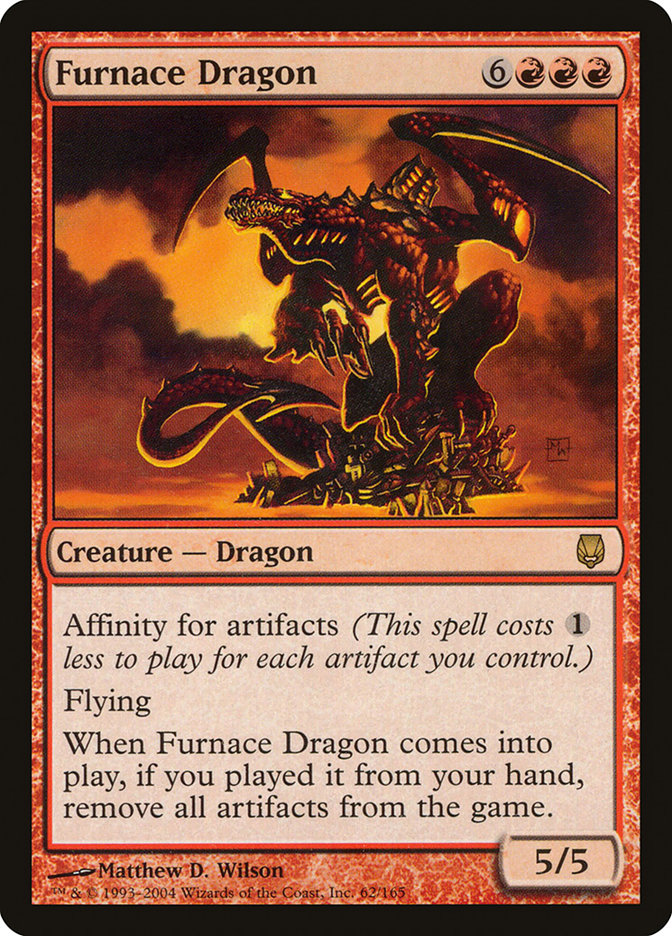 {R} Furnace Dragon [Darksteel][DST 062]