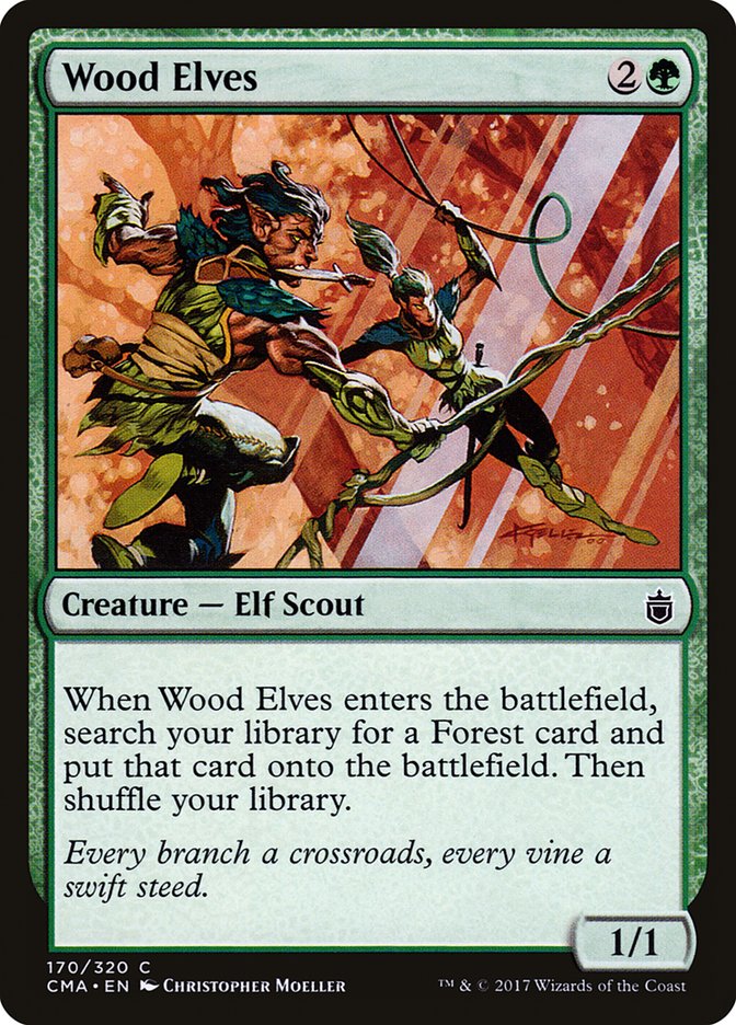 {C} Wood Elves [Commander Anthology][CMA 170]