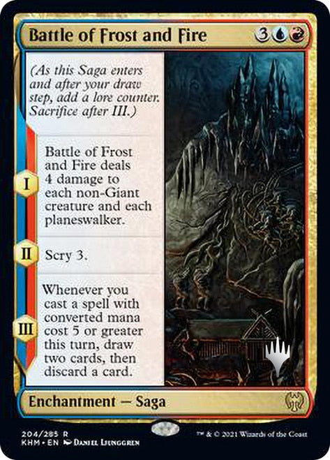 {R} Battle of Frost and Fire (Promo Pack) [Kaldheim Promos][PP KHM 204]
