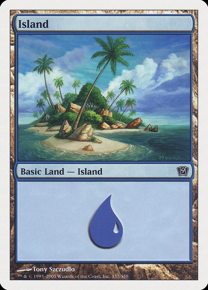 {B}[9ED 337] Island (337) [Ninth Edition]