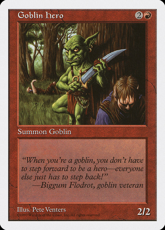 {C} Goblin Hero [Fifth Edition][5ED 235]