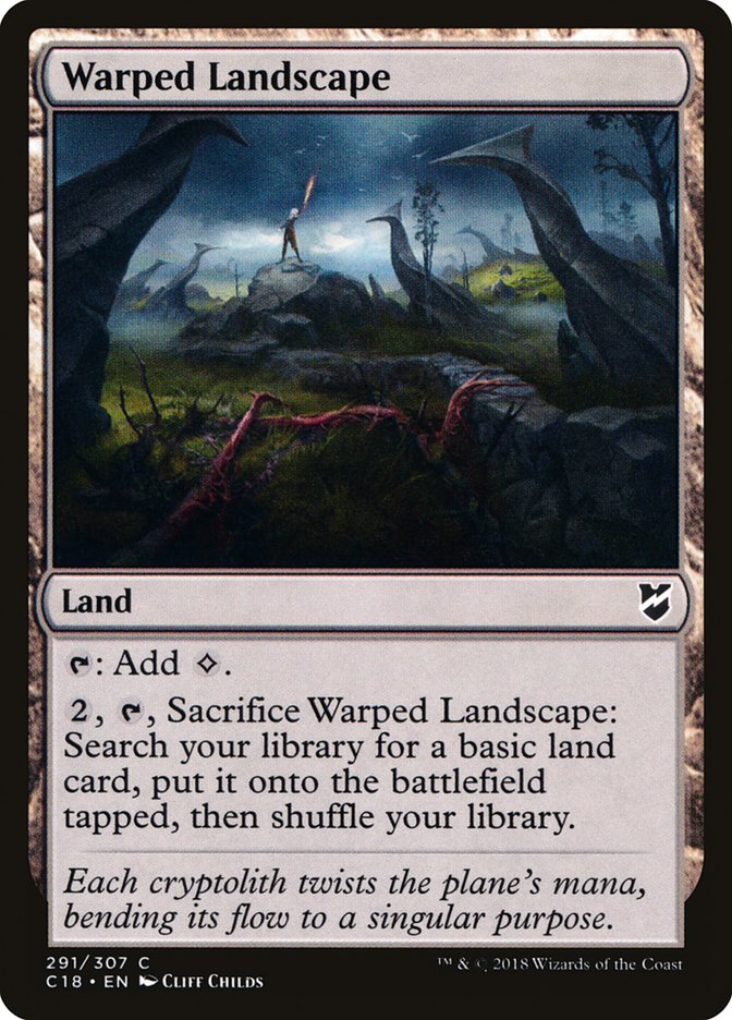 {C} Warped Landscape [Commander 2018][C18 291]
