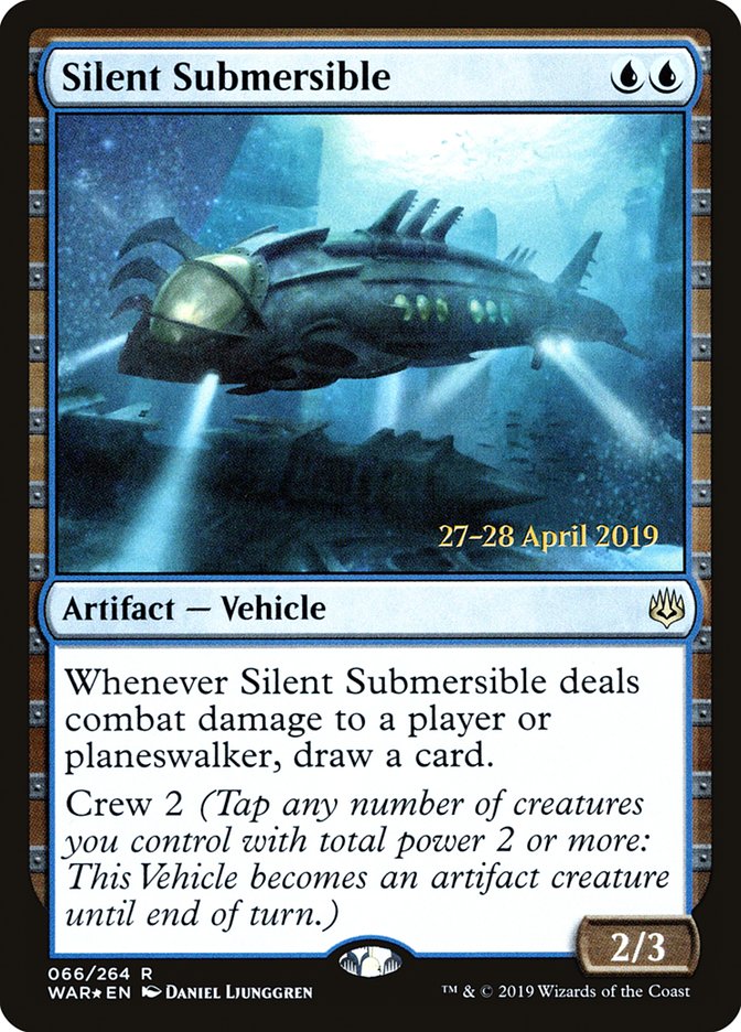 {R} Silent Submersible [War of the Spark Prerelease Promos][PR WAR 066]