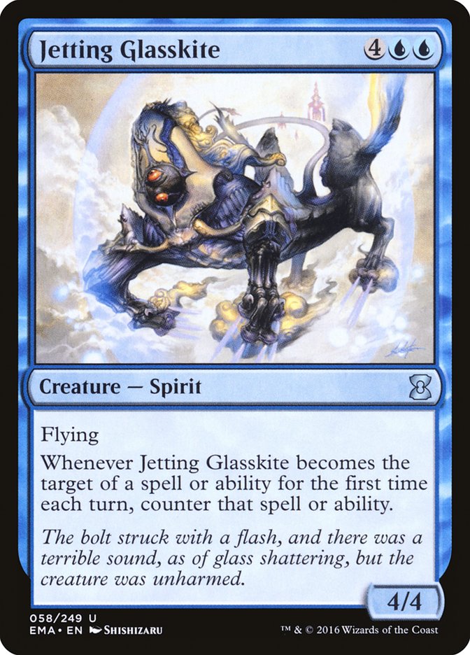 {C} Jetting Glasskite [Eternal Masters][EMA 058]