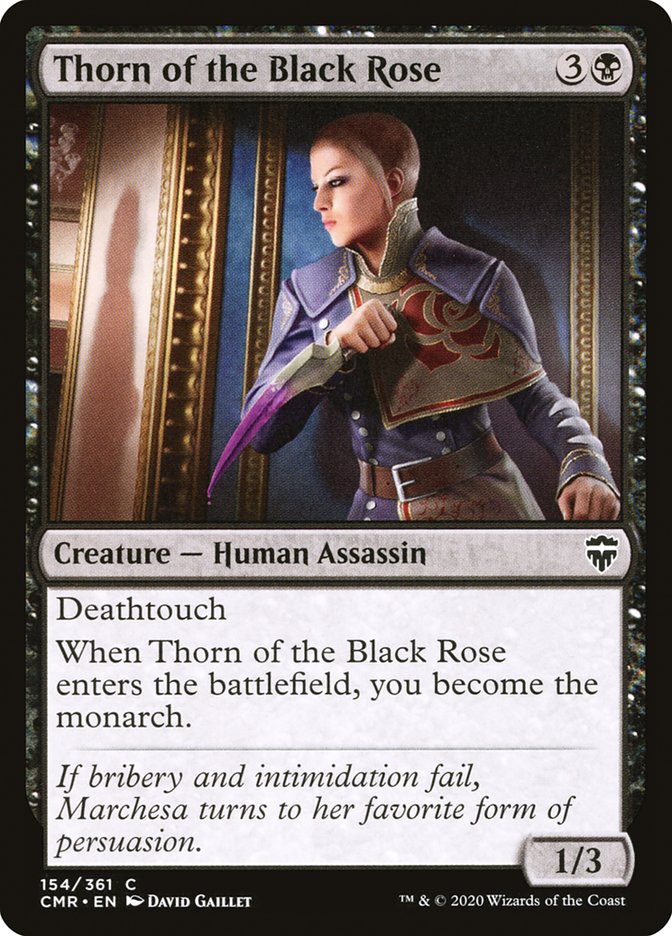 {C} Thorn of the Black Rose [Commander Legends][CMR 154]