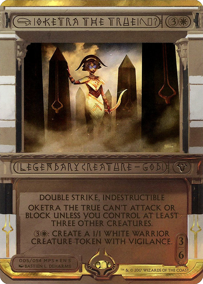 {R} Oketra the True (Invocation) [Amonkhet Invocations][MP2 005]
