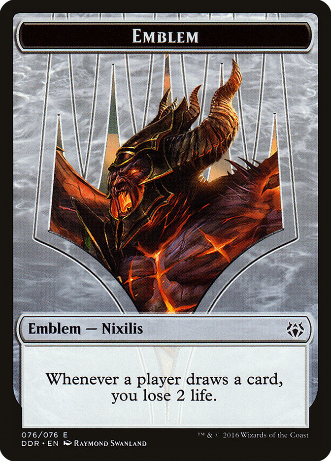 {C} Ob Nixilis Reignited Emblem [Duel Decks: Nissa vs. Ob Nixilis][DDR 076]