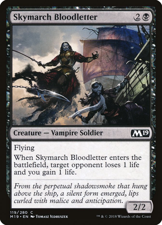 {C} Skymarch Bloodletter [Core Set 2019][M19 119]