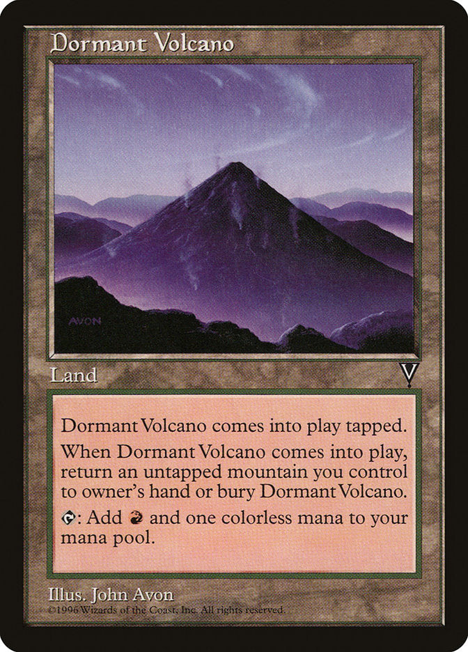 {C} Dormant Volcano [Visions][VIS 161]