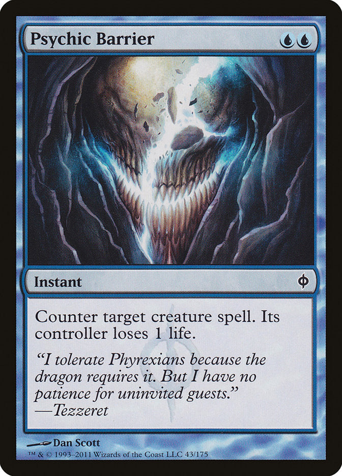 {C} Psychic Barrier [New Phyrexia][NPH 043]