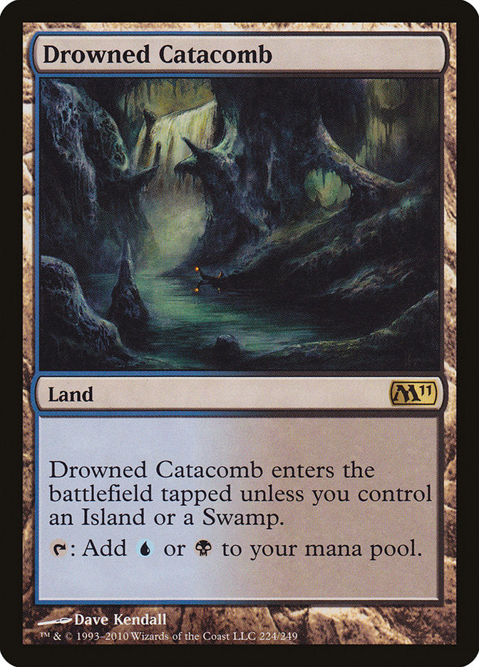 {R} Drowned Catacomb [Magic 2011][M11 224]
