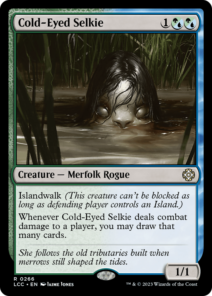 {@@LCC-R} Cold-Eyed Selkie [The Lost Caverns of Ixalan Commander][LCC 266]