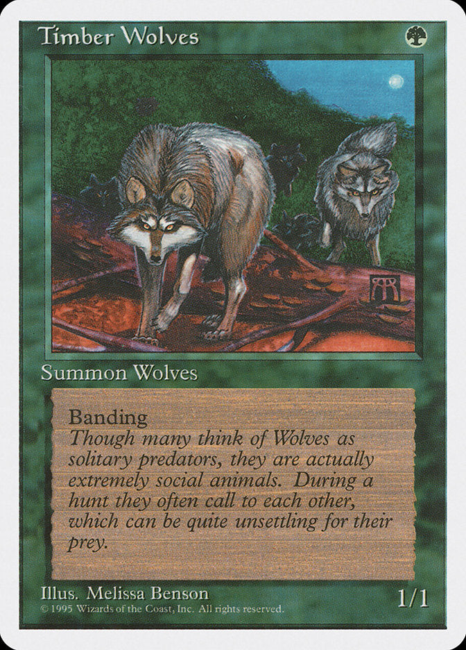 {R} Timber Wolves [Fourth Edition][4ED 275]