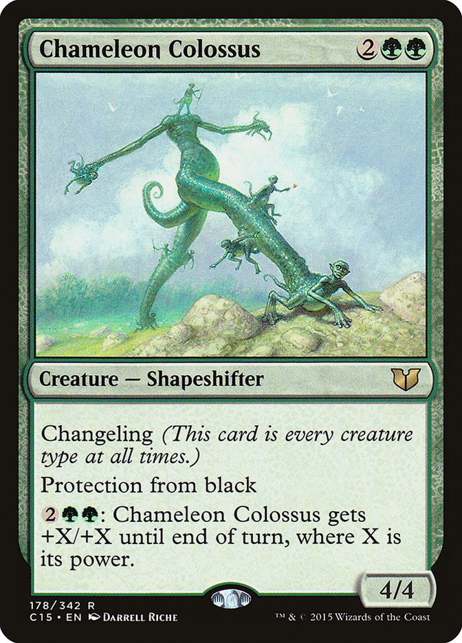 {R} Chameleon Colossus [Commander 2015][C15 178]