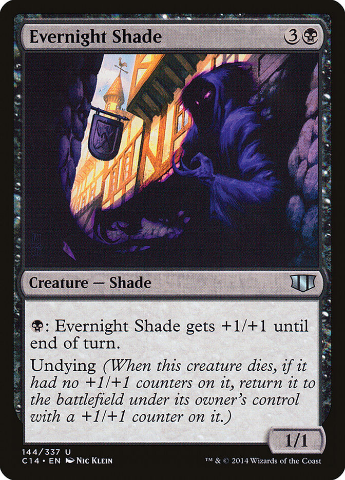 {C} Evernight Shade [Commander 2014][C14 144]