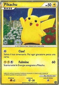 [PKM] Pikachu (PW2) (Italian) [Pikachu World Collection Promos]
