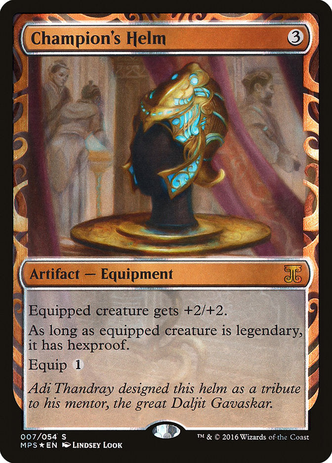 {R} Champion's Helm [Kaladesh Inventions][MPS 007]