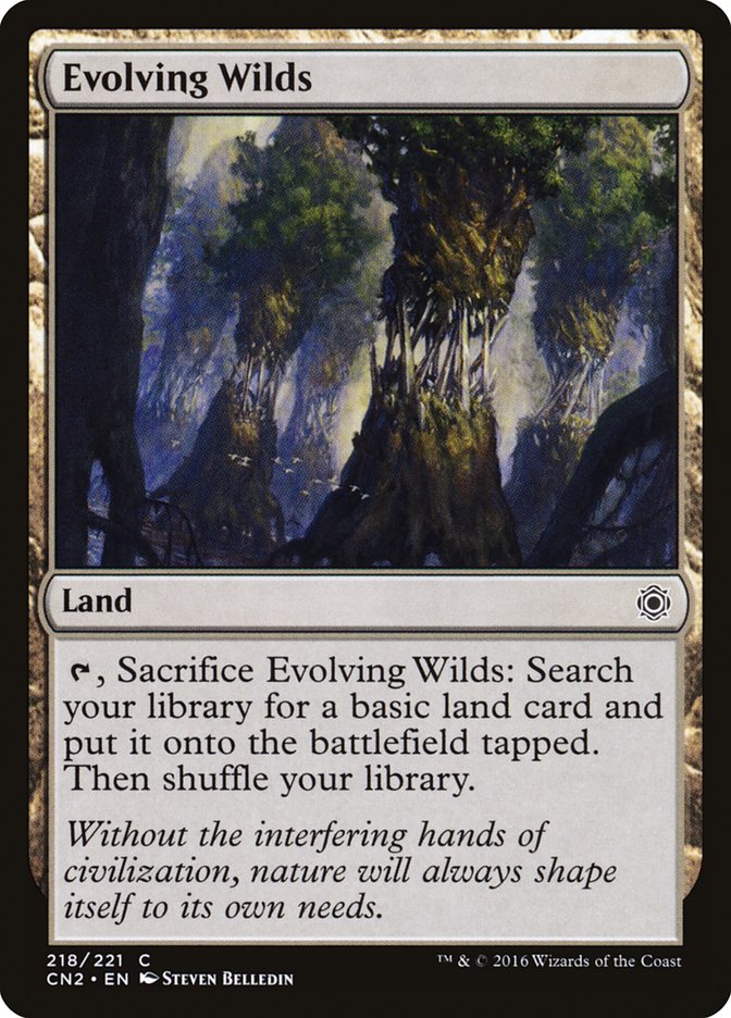 {C} Evolving Wilds [Conspiracy: Take the Crown][CN2 218]