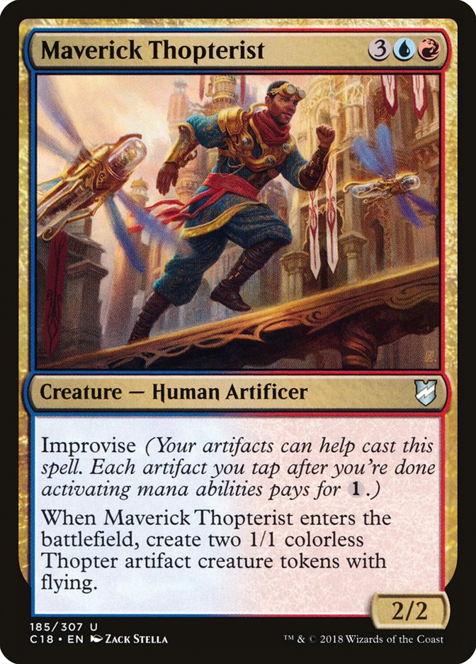 {C} Maverick Thopterist [Commander 2018][C18 185]