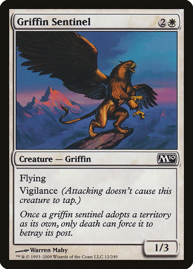 {C} Griffin Sentinel [Magic 2010][M10 012]
