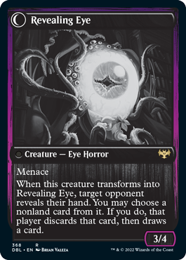 {@R} Concealing Curtains // Revealing Eye [Innistrad: Double Feature][DBL 368]