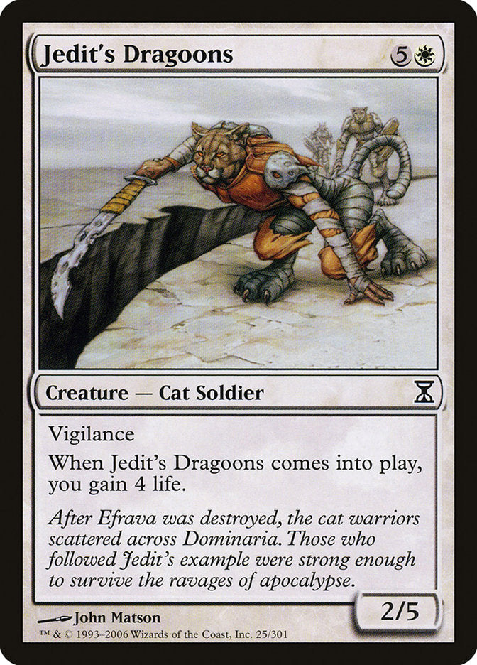 {C} Jedit's Dragoons [Time Spiral][TSP 025]