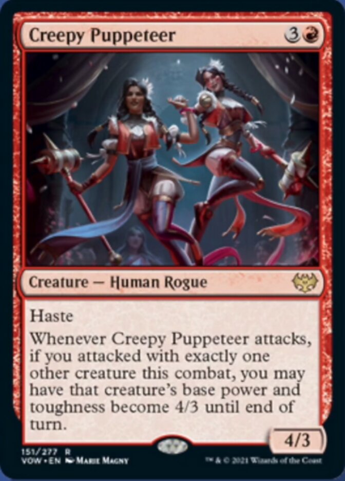 {@R} Creepy Puppeteer [Innistrad: Crimson Vow][VOW 151]