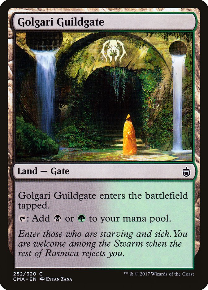 {C} Golgari Guildgate [Commander Anthology][CMA 252]