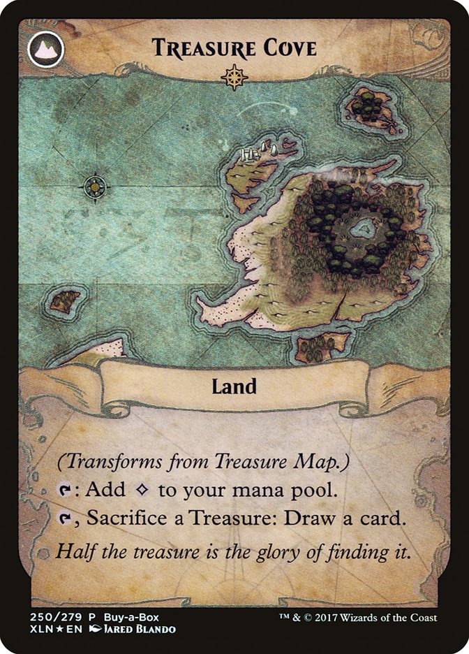 {R} Treasure Map // Treasure Cove (Buy-A-Box) [Ixalan Treasure Chest][PA PXTC 250]