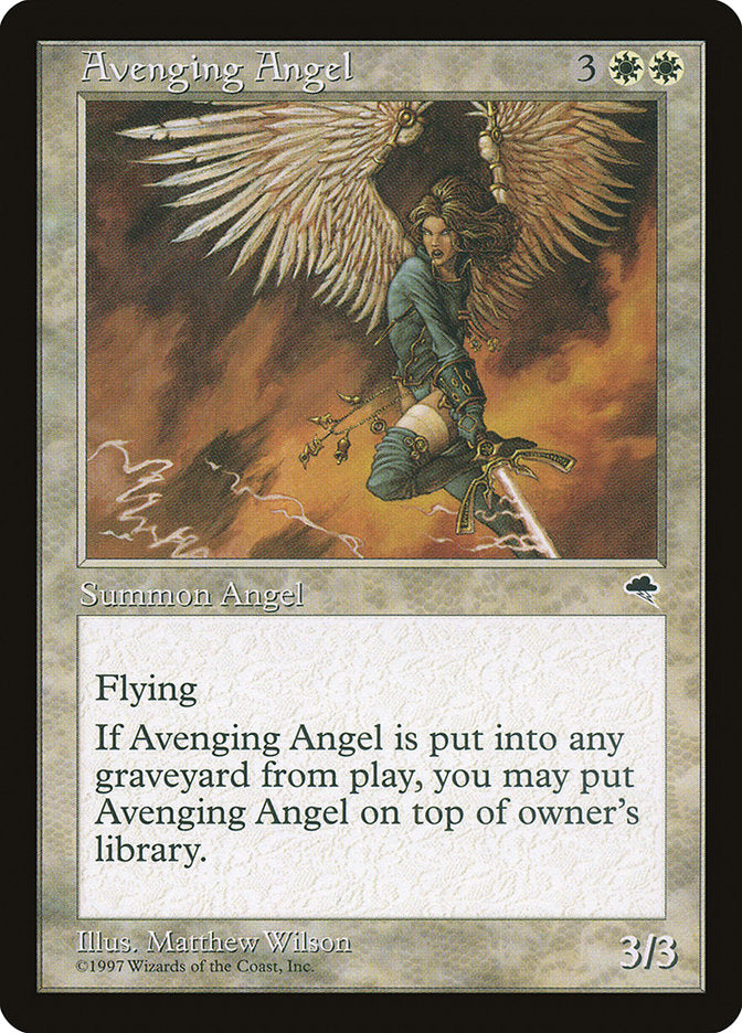 {R} Avenging Angel [Tempest][TMP 007]
