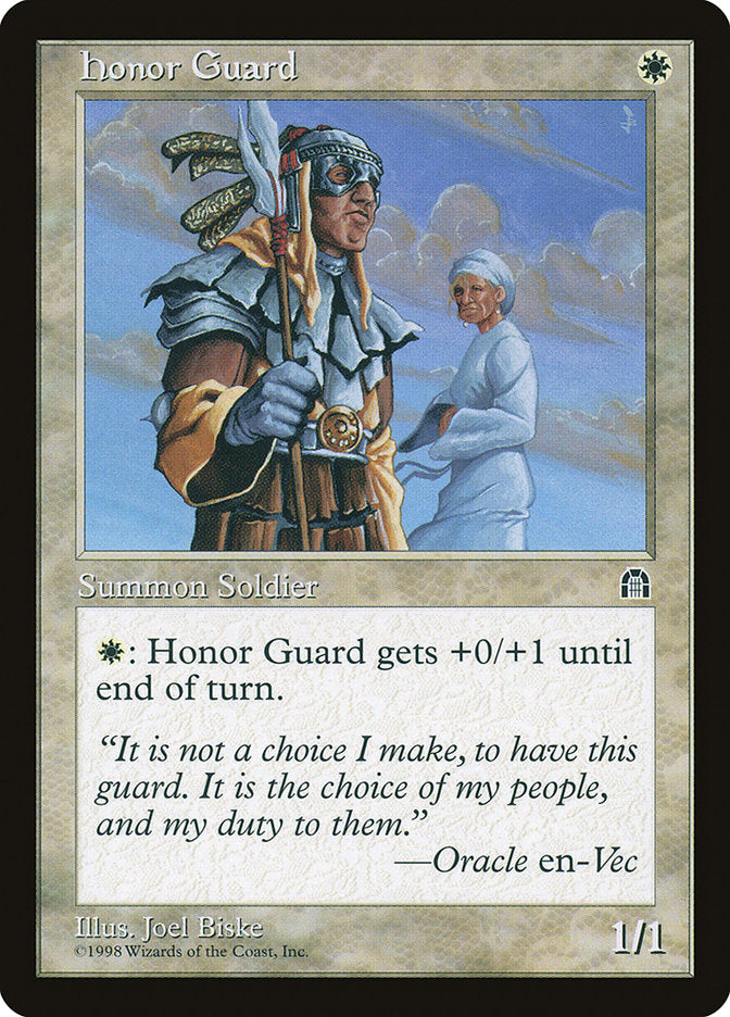 {C} Honor Guard [Stronghold][STH 007]