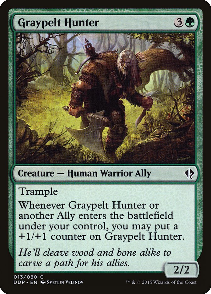 {C} Graypelt Hunter [Duel Decks: Zendikar vs. Eldrazi][DDP 013]