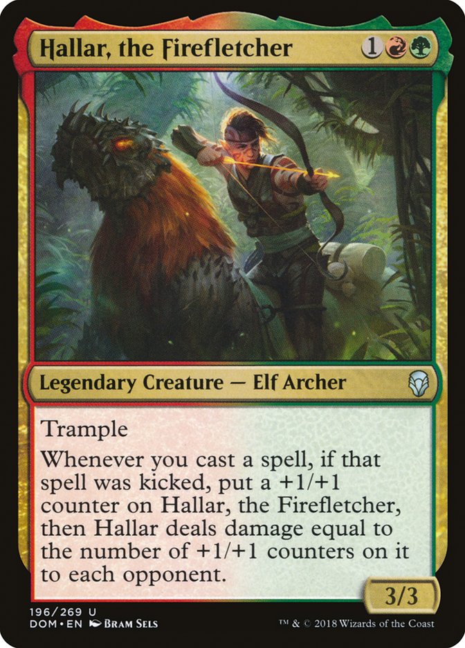 {C} Hallar, the Firefletcher [Dominaria][DOM 196]