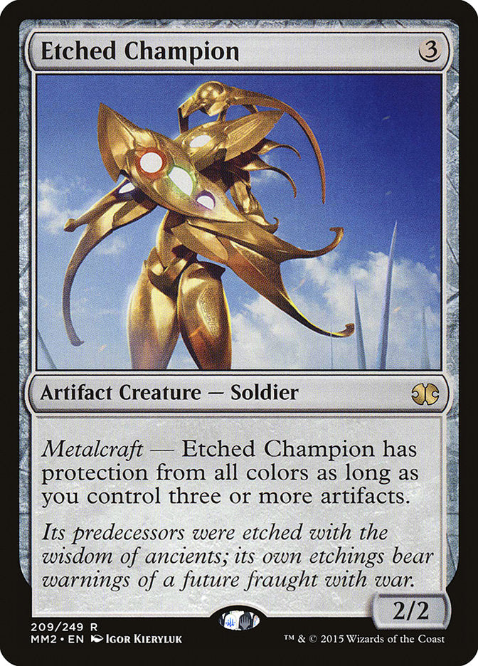 {R} Etched Champion [Modern Masters 2015][MM2 209]
