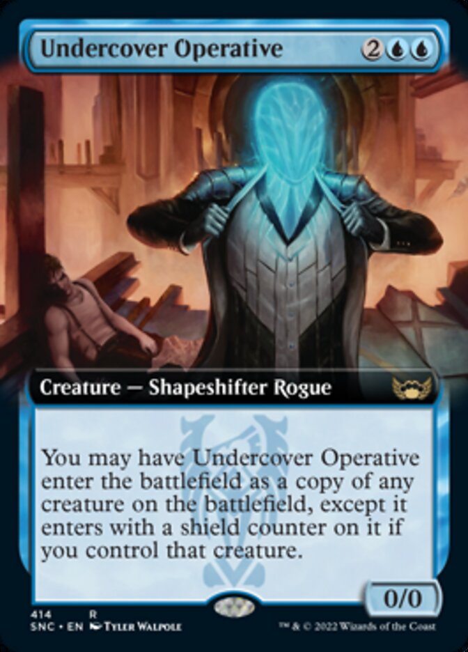 {@R} Undercover Operative (Extended Art) [Streets of New Capenna][SNC 414]