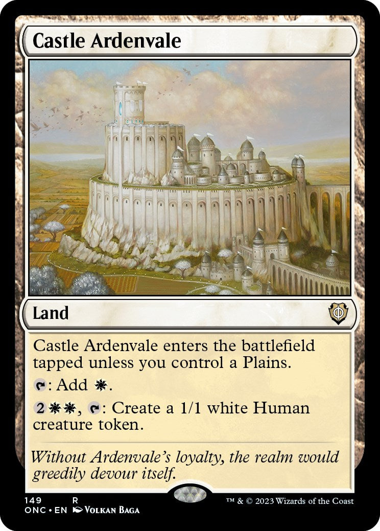 {R} Castle Ardenvale [Phyrexia: All Will Be One Commander][ONC 149]
